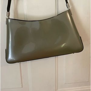 Olive colored handbag